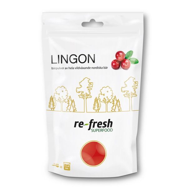 Re Fresh Superfood Lingon Superfood 125g