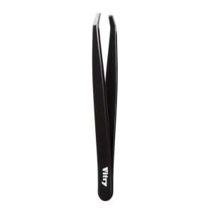 Vitry Professional Tweezer Crab Ends Stainless Steel Black 1 st