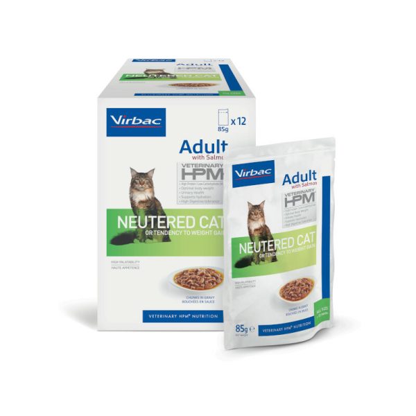 Wet Adult Neutered Cat Salmon - 12 x 85 g