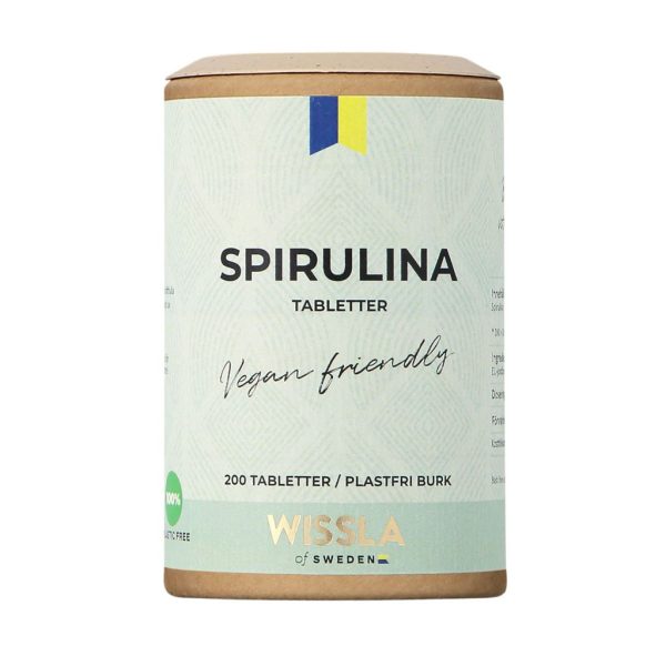 Wissla of Sweden Spirulina 200 tabletter