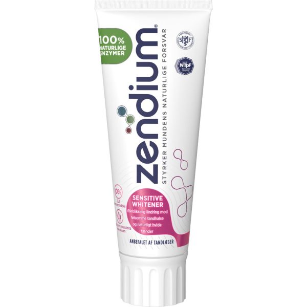 Zendium Sensitive Whitener Tandkräm 75 ml