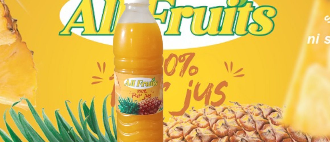 Pur jus d'ananas - 1litre