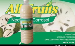Nectar de corossol - 1litre (commande à passer avant 12h pour livraison/récupération le lendemain)