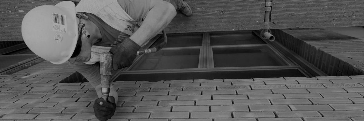 Builing repair BW Builder drills wall
