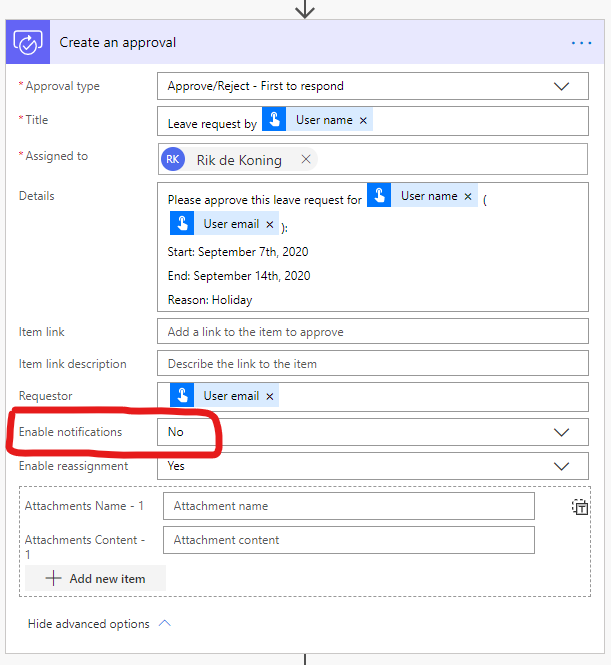 Power Automate Approvals Markdown or HTML? About365