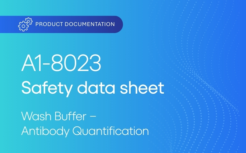 Safety Data Sheet – Wash Buffer – Antibody Quantification A1-8023