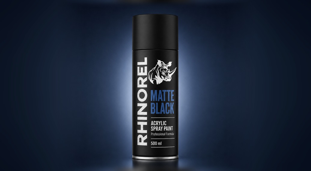 RHINOREL Matte Black