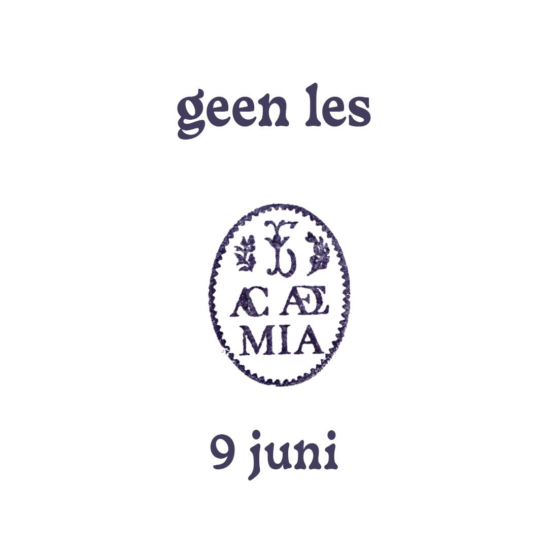 Op Pinkstermaandag doen wij de deuren dicht. Tot dinsdag!