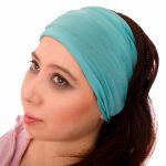 Daywear/Sport/Yoga Hårbånd blå - Bilde 2