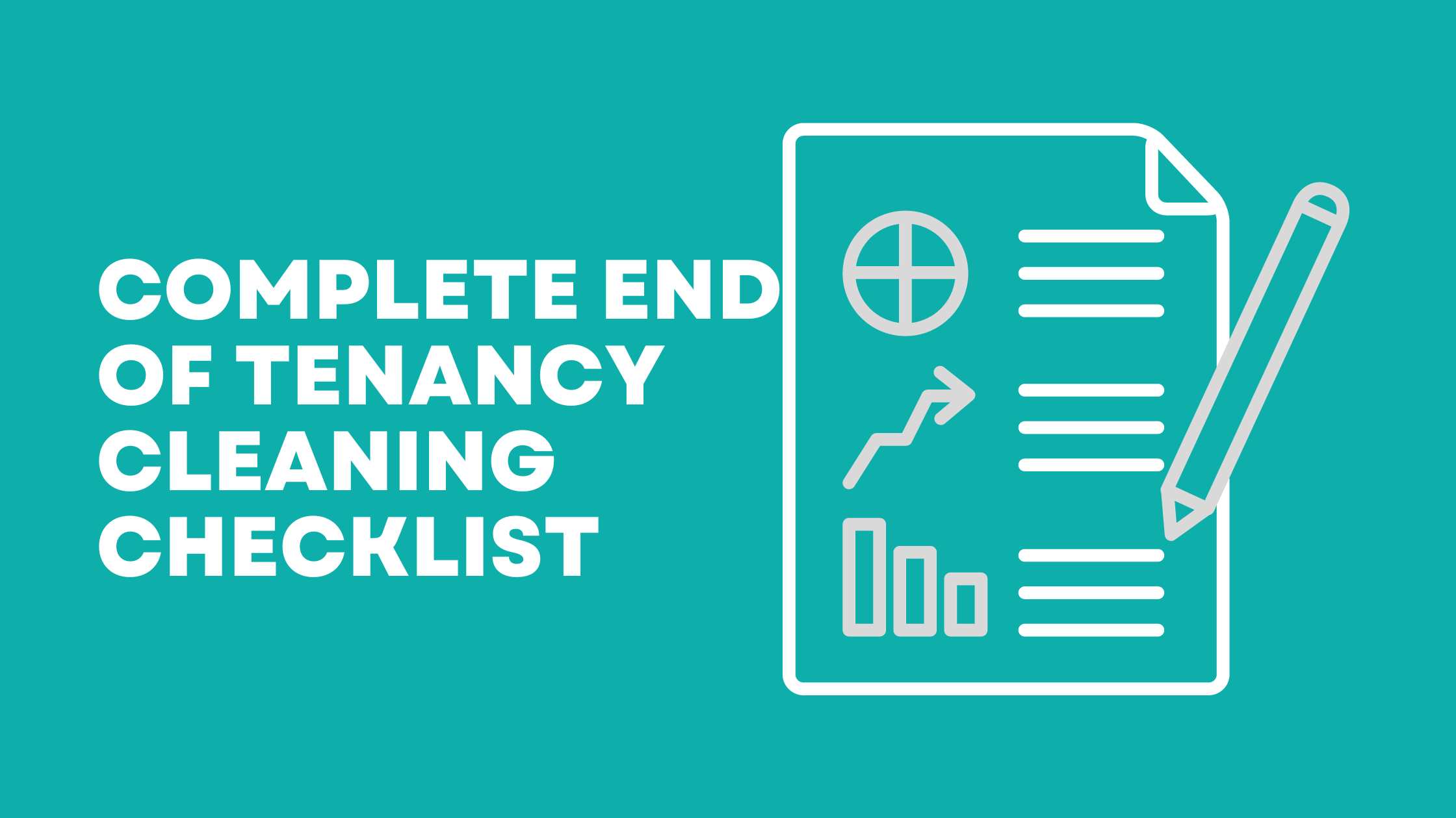 Complete End of Tenancy Cleaning Checklist