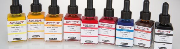 Schmincke Aero Color acrylic Ink Candy