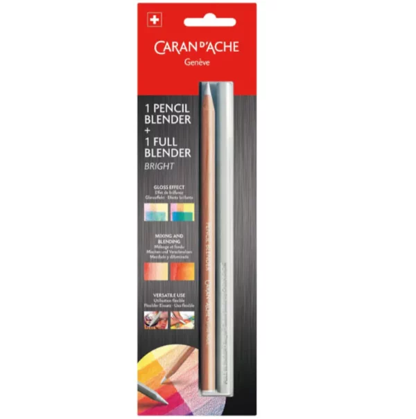 Caran D'Ache Blender Pencil and Full Bright Blender pack of 2