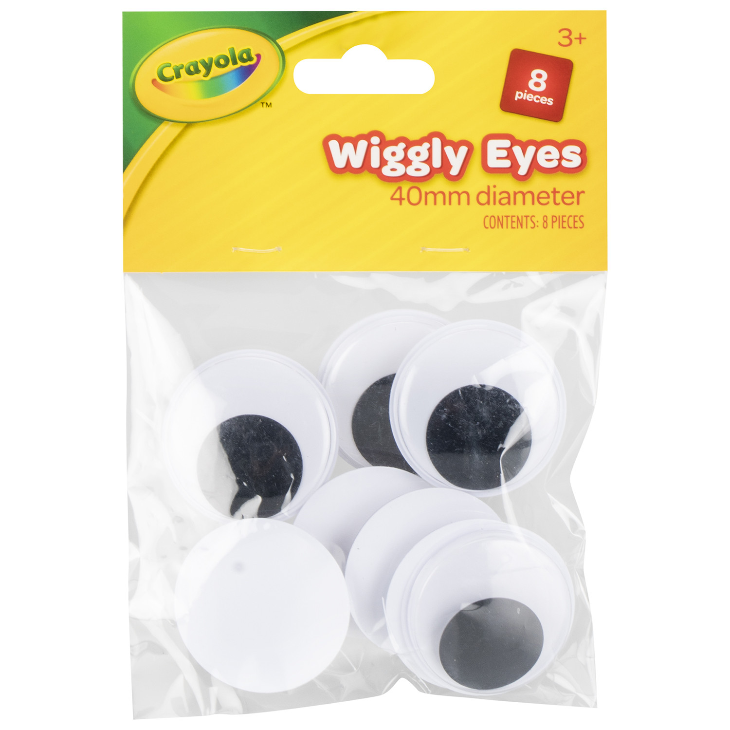 Crayola Wiggly Eyes 40mm