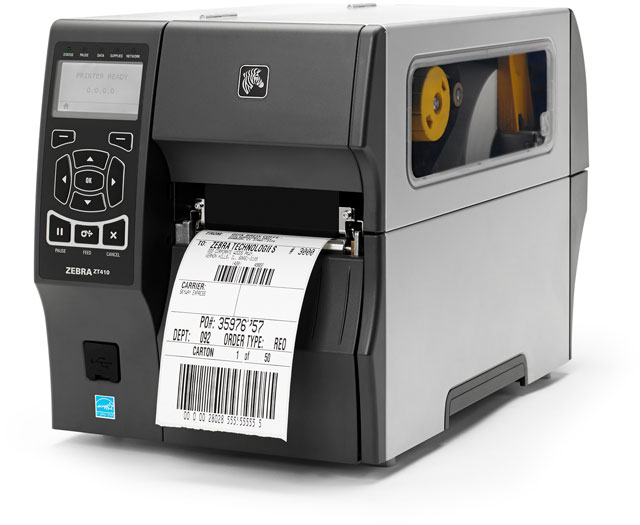 Zebra ZT400 stampante industriale di etichette