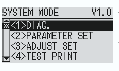 menu stampante Tec