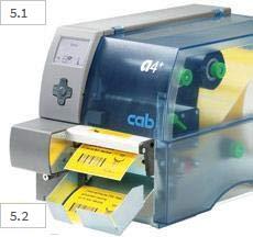 taglierina automatica per stampanti a trasferimento termico