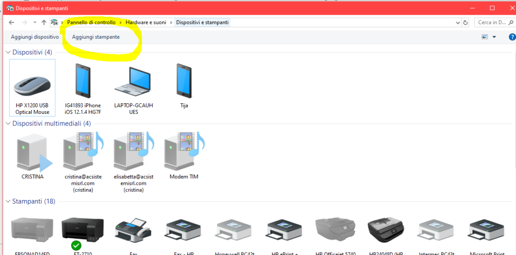 Come aggiungere una stampante Zebra in rete a un PC con Windows 10 | ACnet  IL BLOG TECNICO DI AC SISTEMI *** 06.51848187 info@acsistemisrl.com***