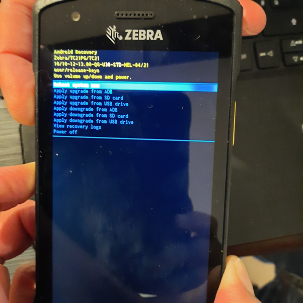 Zebra TC21 come aggiornare il firmware