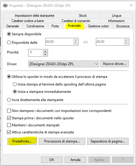 Stampante Zebra: come configurare le impostazioni predefinite di stampa ⋆  ACnet IL BLOG TECNICO DI AC SISTEMI *** 06.51848187 info@acsistemisrl.com***