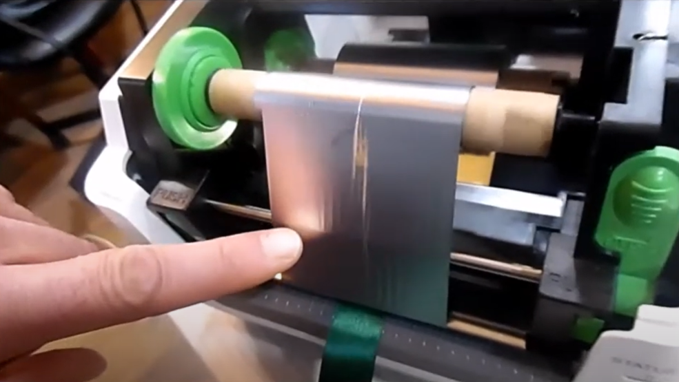 come funziona una stampante a trasferimento termico