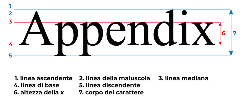 Dimensione del carattere tipografico nelle etichette di generi alimentari e vinicoli