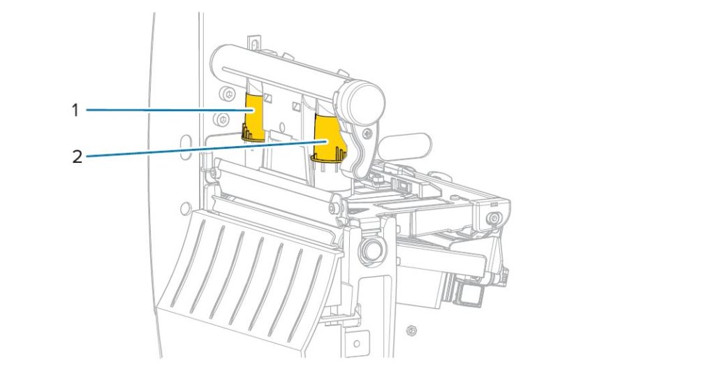 regolazione della pressione della testina nella stampante industriale zebra zt111