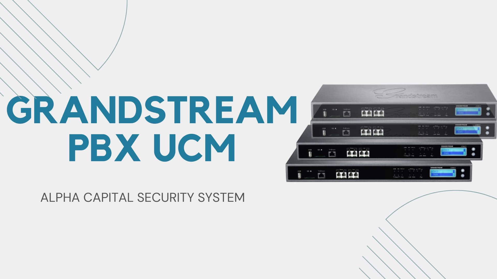 Best Grandstream PBX System Dubai UAE 2023 Security Camera