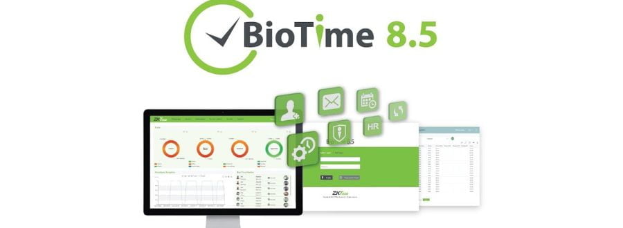 zkteco biotime 8.5 time attendance system