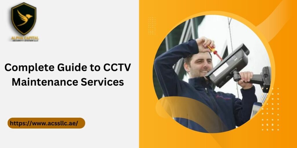 Guide to CCTV Maintenance Services