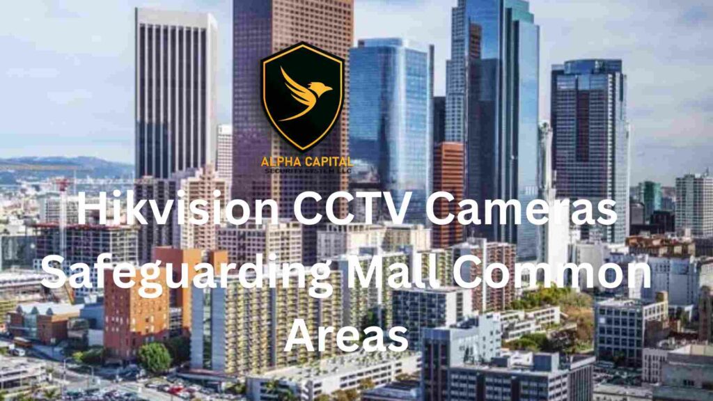 Hikvision CCTV Cameras Safeguarding Mall Common Areas