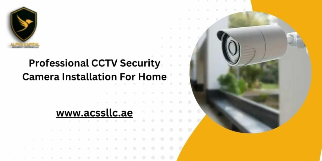 Professional CCTV Security Camera Installation For Home