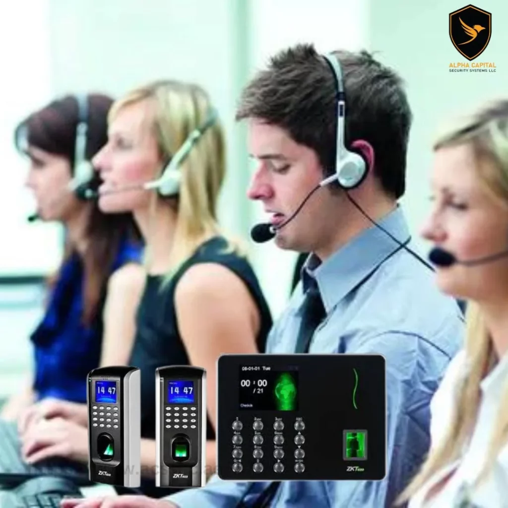 Time Attendance System in Call Centers