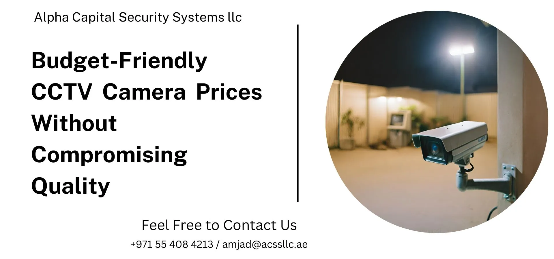 Best CCTV Camera Price Full Set Dubai UAE 2023