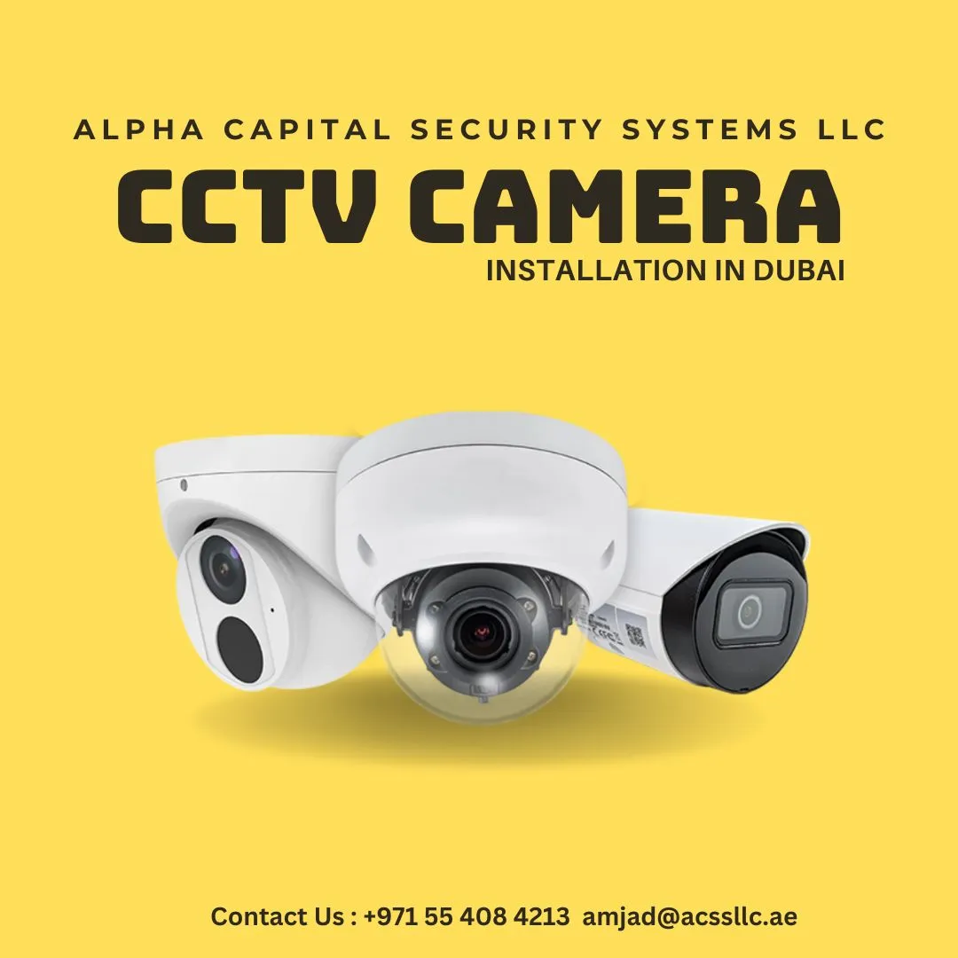 Ideal Security Camera Installation Dubai UAE 2024
