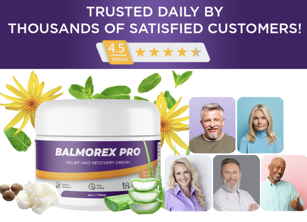 Balmorex pro joint pain relief cream