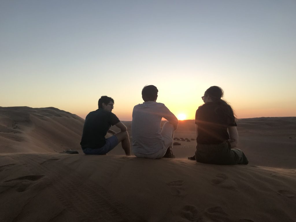 Wahiba Sands sunset