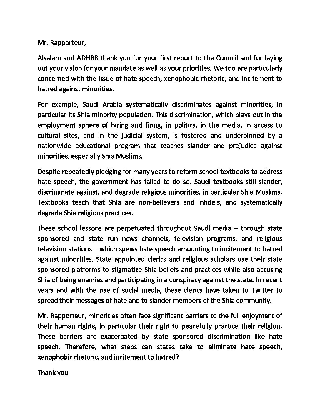 Americans for Democracy & Human Rights in Bahrain