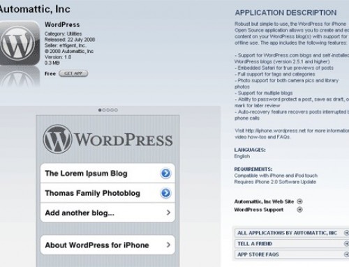 Testing WordPress for iPad