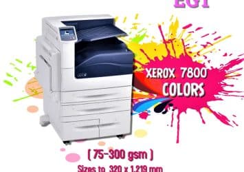 طابعه ليزر الوان 7800 xerox