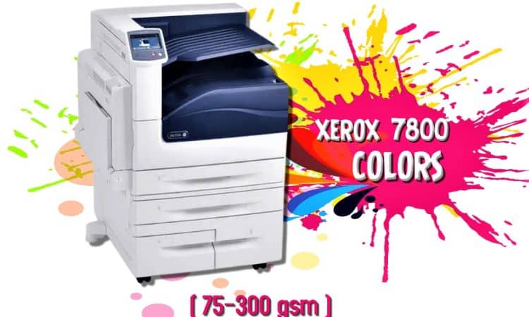 طابعه ليزر الوان 7800 xerox