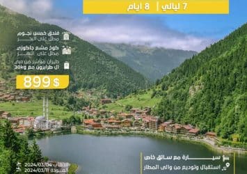 tourism program from Dubai to Turkiye