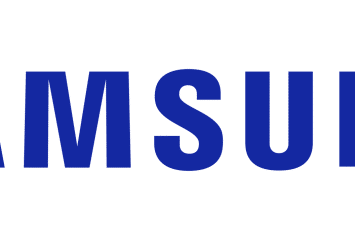 Samsung logo blue