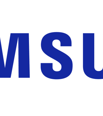 Samsung logo blue