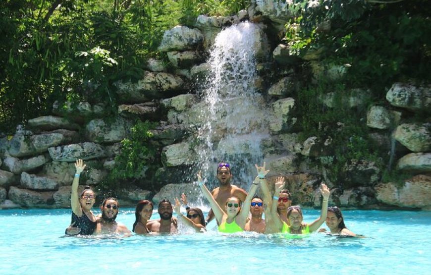 Bavaro Adventure Polaris, Zip line Mega Splash & Waterfall Pool