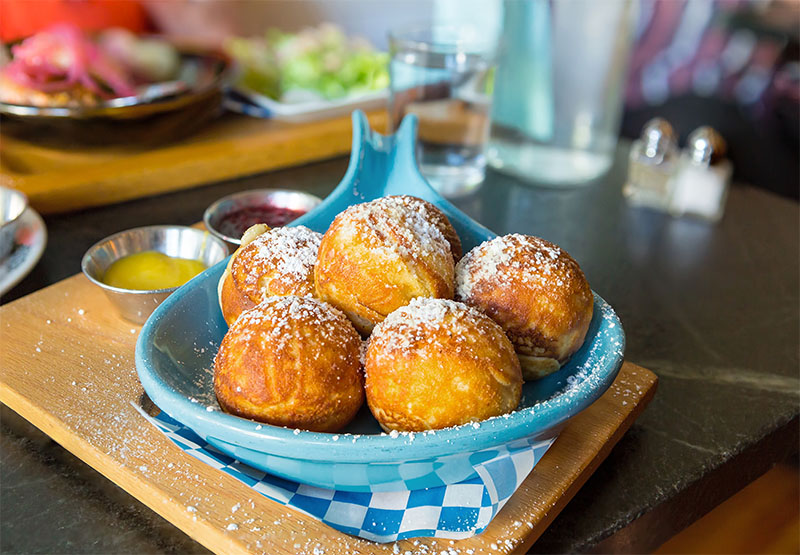 store æbleskiver med gær