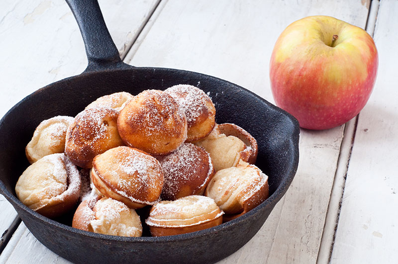 laktosefri æbleskiver uden mælk