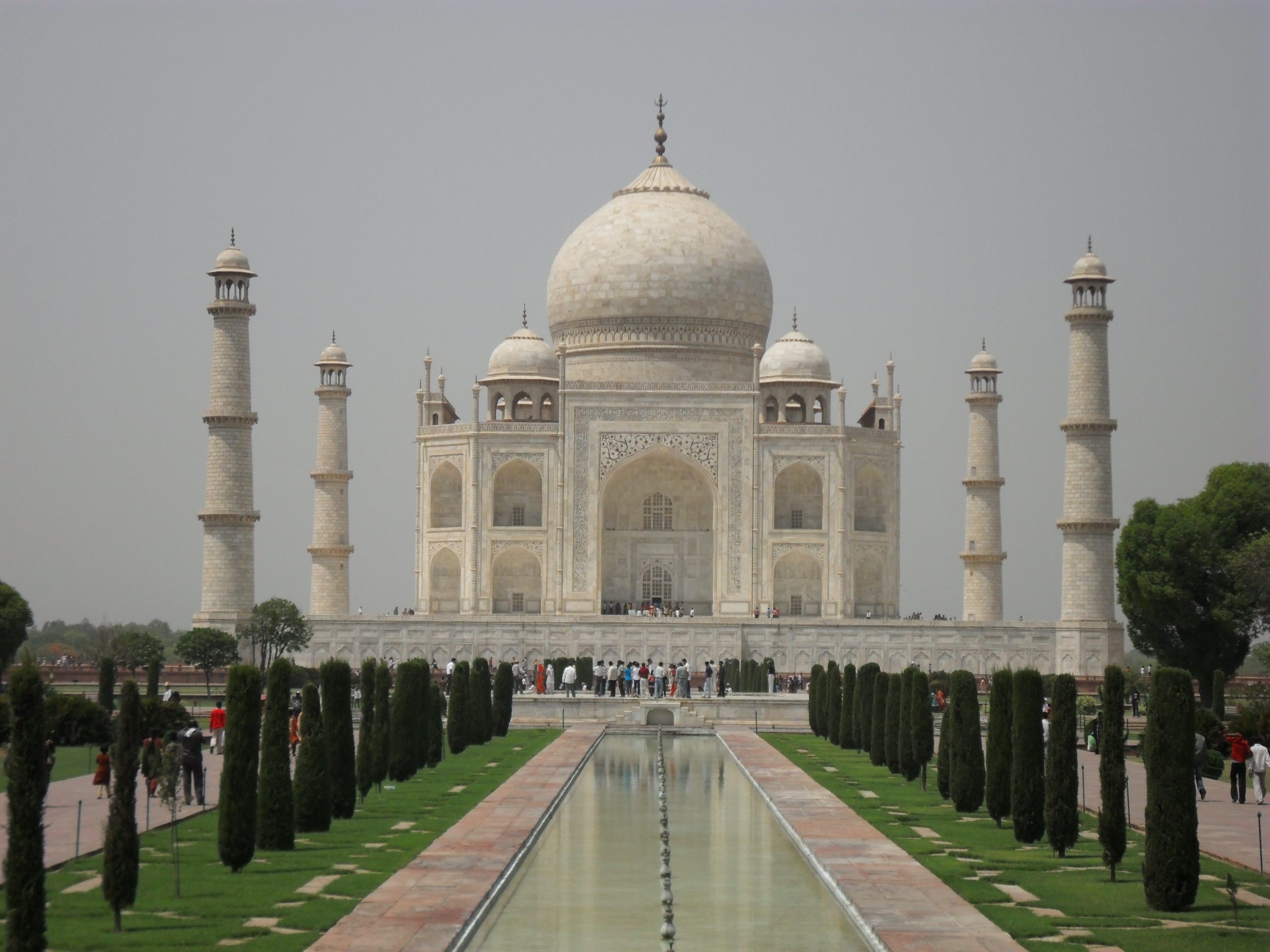 Taj Mahal Mausoleum Agra Uttar Pradesh Indien