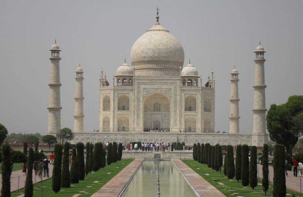 Taj Mahal Mausoleum Agra Uttar Pradesh Indien
