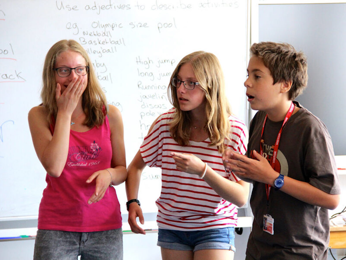 Activity-based summer school for teenagers and children