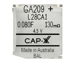 GA209 Cap-XX ultracapacitor